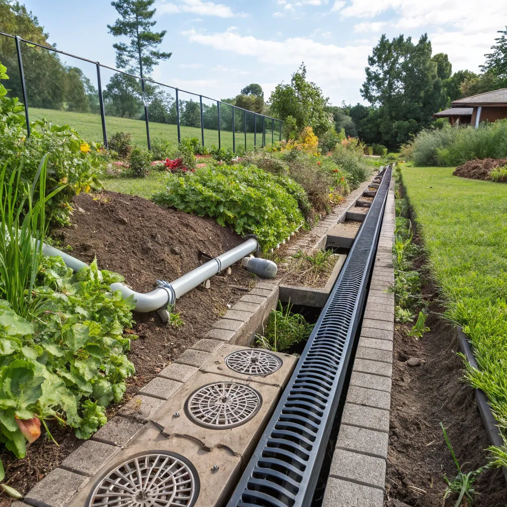 Garden Drainage System 1