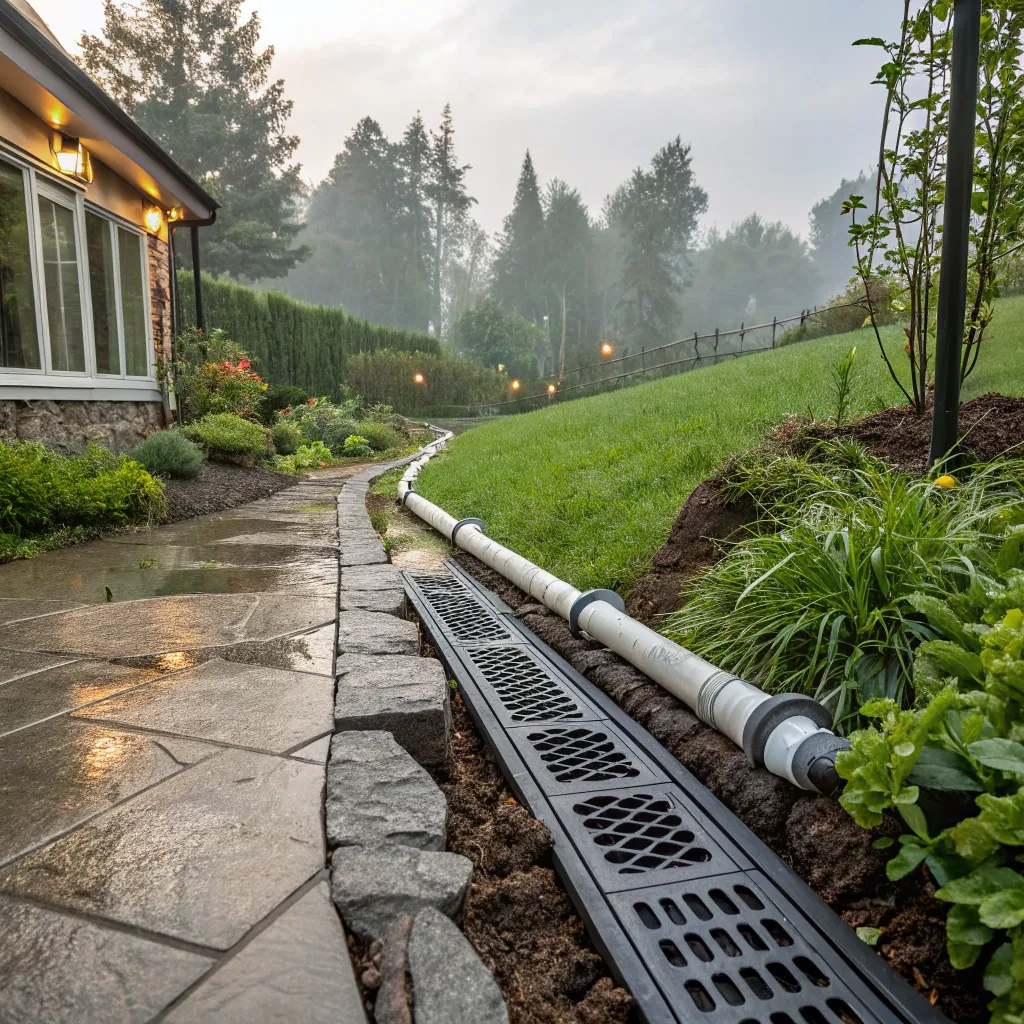 Garden Drainage System 3